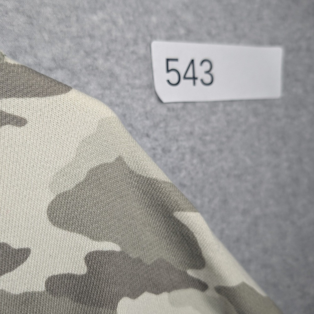 Aerie Womens Camo Cropped Crewneck Sweatshirt Medium Athleisure Loungewear - Picture 11 of 11